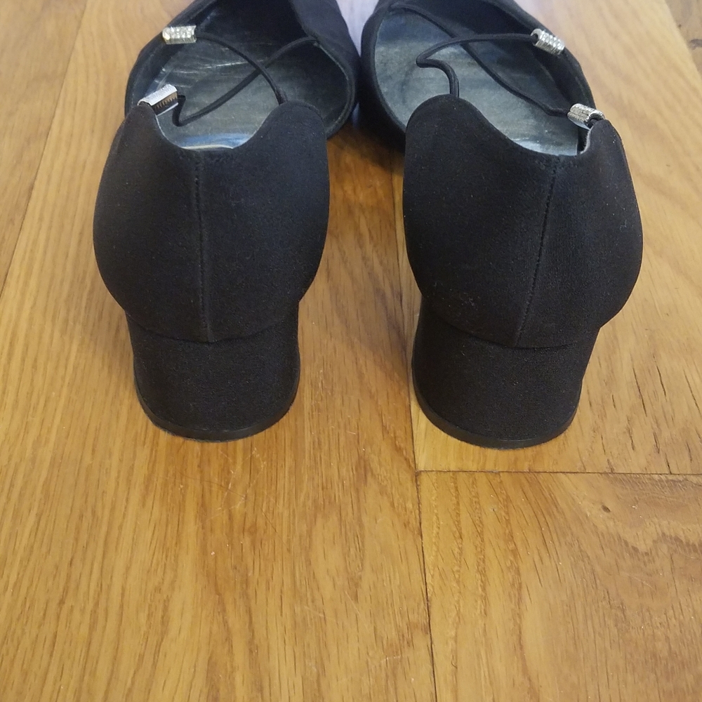 Stuart Weitzman Block Heels With Rhinestone Accen… - image 3